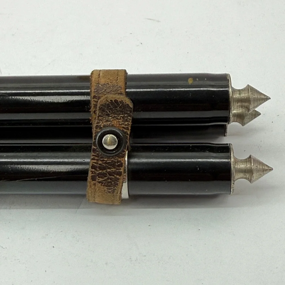 Antique Eastman Kodak Metal Tripod Pat Aug 24 1897 w/ Original Case